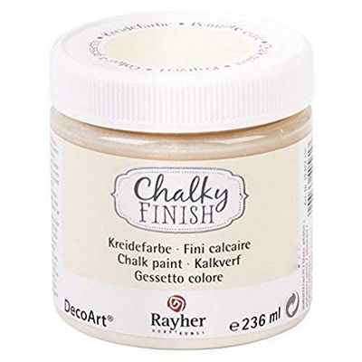 RAYHER HOBBY 38868105 - Gessetto Colore, Bianco Alabastro, 236 ml, 1 Pezzo