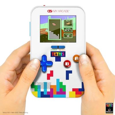 Go Gamer Classic Portable Tetris Multicolore