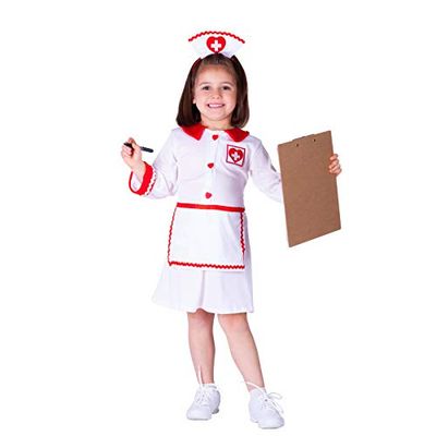 Dress Up America Schattige Rode Kruis verpleegster kostuum voor kinderen