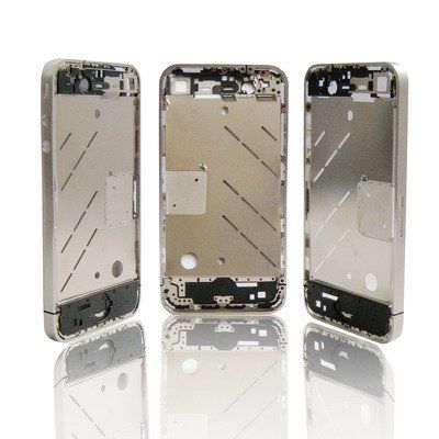 Repuesto Front Bezel marco + Middle Board Frame Central para iPhone 4S or.