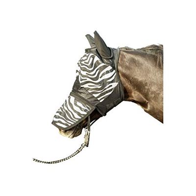 HKM Zebra Blanc Fly contrôle/Noir Taille