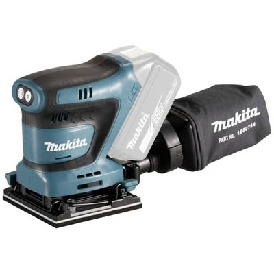 Makita DBO480Z Lijadora de acabado LXT de iones de litio de 18 V DBO480Z - Baterías y cargador no incluidos