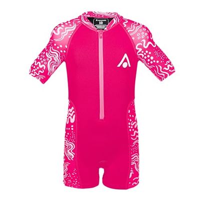 AQUASPHERE Stingray Trajes, Unisex-Baby, Frambuesa, 10
