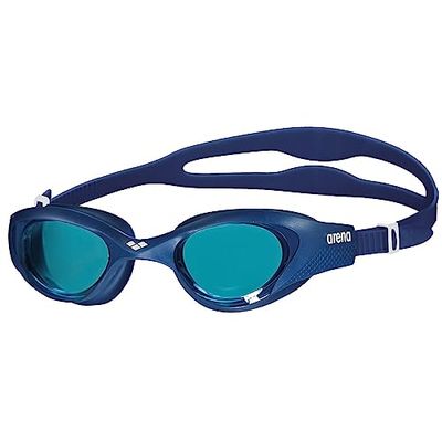 arena The One Lunettes de Natation Unisexe Adulte, Lunettes de Natation à Large Lentilles, avec Traitement Anti-Buée et Protection UV, Pont Nez Auto-Adaptatif, Joints Anti-Orbite