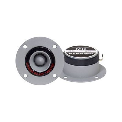 Pyramid TW 18BK - Altavoces del automóvil - 3.75 "- negro