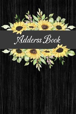 Address Book: Telephone and Address Book WIth a-z Index, Perfect Organiser Notebook for Keeping Track of Names, Addresses, Phone Numbers , Emails Birthdays, Social Media and Note_AD Z335