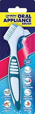 Erskine Oral Care Brosse pour prothèse dentaire | 1 brosse