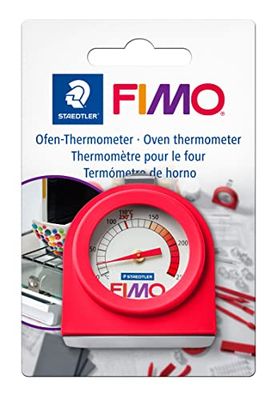 STAEDTLER - Fimo Accessoires - Blister 1 thermomètre de cuisson 0 à 250° C avec revêtement caoutchouté - 8700 22