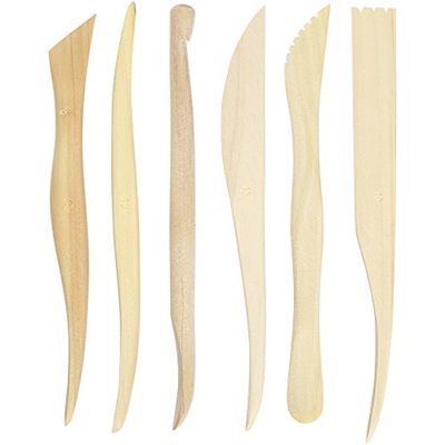 Modelleringsverktyg, L: 15 cm, 6st.