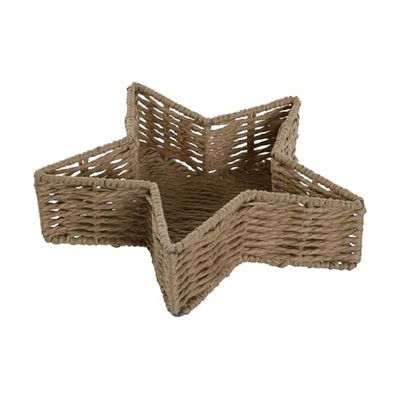VACIABOLSILLOS FIBRA 24X24X6,5 ESTRELLA NATURAL
