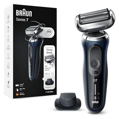 Braun Series 7 71-B1200s Electric Shaver with Precision Trimmer