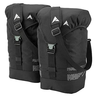 Altura Borsa da ciclismo unisex Arran (coppia), 2 x 18 litri, colore: Nero