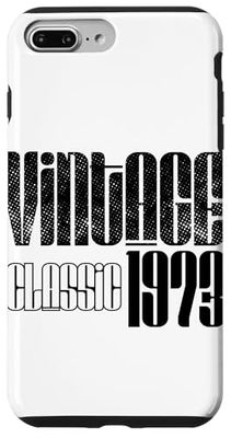Vintage Clásico 1973 Carcasa para iPhone 7 Plus/8 Plus
