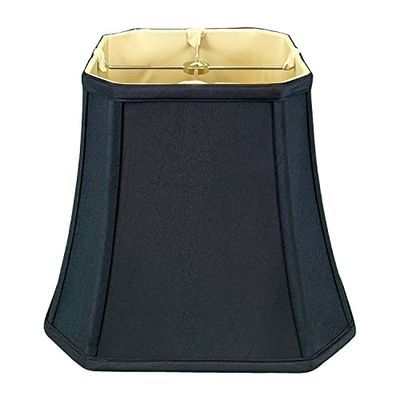 Royal design, Inc, taglio quadrato angolo campana paralume nero – 5 x 10 x 8.75
