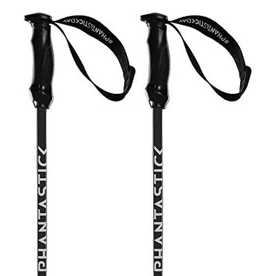 Völkl Phantastick III Black Poles Bastones de esquí, Unisex Adulto, Negro, 130