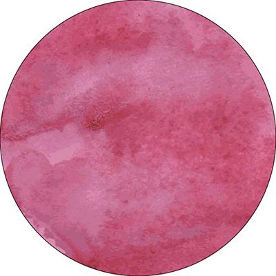 Bonateks, Round Digital Printed Mouse Pad, Non-Slip Base, for Office and Home, Diameter:22cm