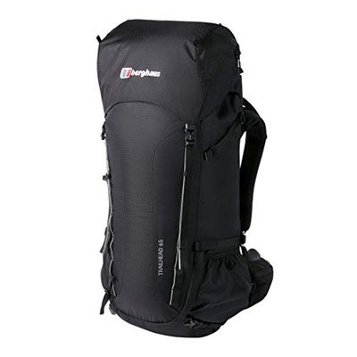 Berghaus Trailhead 65 Litre Mochila, Unisex adulto, Black/Black, 65L