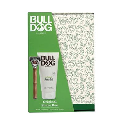 Bulldog Skincare for Men, Christmas Gift Set, Original Shave Duo