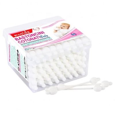 I CASAMICI ITALIA SRL (AMI) MOVIDA-Care katoen FIOC 65 stuks baby BIO, zoals afgebeeld
