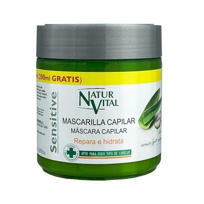 Natureza e vida, máscara de cabelo - 500 ml.