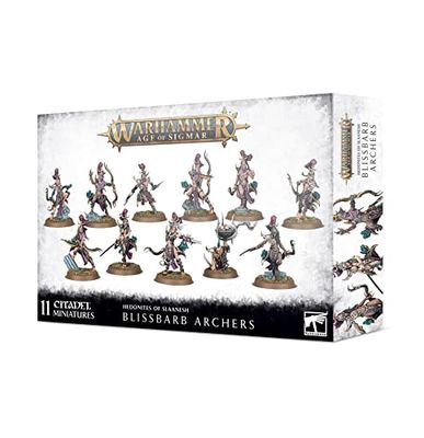 Games Workshop Warhammer AoS - Hedonites of Slaanesh Blissbarb Archers 99120201104 Noir