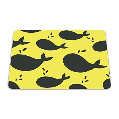 Bonamaison, Rectangle Pop Art Digital Printed Mouse Pad, Non-Slip Base, for Office and Home, Size: 22 x 18 cm