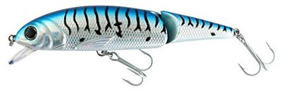 Abu Garcia Tormentor Jointed Flytande Bete, Finns I Flera Storlekar, För Sötvattensrovdjur Som Öring, Gädda, Abborre, Gös, Verklighetstrogen Action Och Livfulla Färger, Blå Makrill 13 Cm