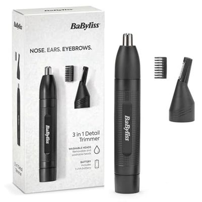 BaBylissMEN Tondeuse Nez-Oreilles et Sourcils E652E