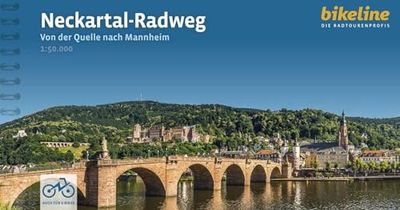Neckartal-Radweg: Von der Quelle nach Mannheim, 1:50.000, 368 km, GPS-Tracks Download, LiveUpdate