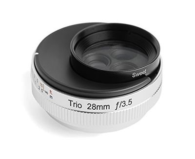Lensbaby - Trio 28 - per Fuji X - Sviluppato esclusivamente per fotocamere mirrorless - Leggero e compatto - Lo strumento ultimativo per i fotografi creativi