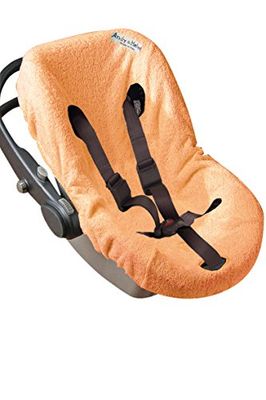 Andy & Helen 9005 Couvre Siège bébé éponge 5 trous, orange
