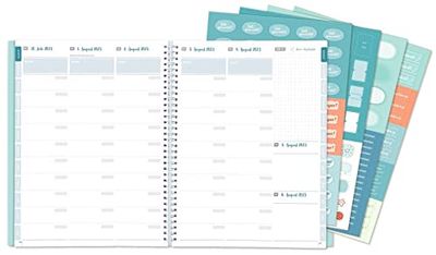 Mein Lehrerplaner - A4+ - Ringbindung - Lehrerkalender für das Schuljahr 2023/2024 - Blumenwiese: Schulplaner für Lehrerinnen und Lehrer