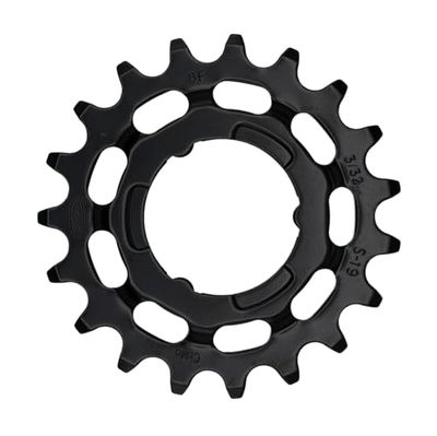 KMC E-Bike 19t Shimano ritsel, uniseks, zwart, maat 3/32