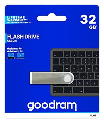 GOODRAM UUN2 USB 2.0 32GB Argent