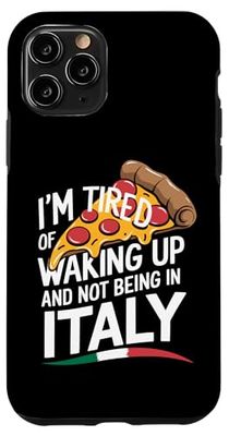 Frase Divertente per Chi Ama l’Italia Custodia per iPhone 11 Pro