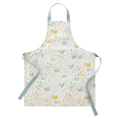 Catherine Lansfield Kitchen Cottage Friends 70x80cm Apron Natural