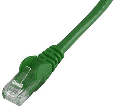 Pro Signal PSG90552 Cat6 Snag less UTP Ethernet Patch Lead, 3m, Green