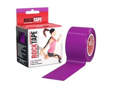 Rocktape RT-TPE0-PR00, Tape Kinesiologico Unisex-Adulto, Viola, 2"/5cm/5m