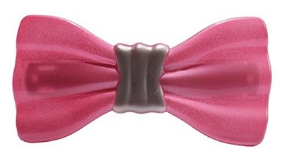 caravane 8771 French Twist Peigne décoré avec émail vert