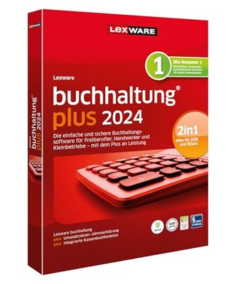 Lexware bokföring 2024 | Plus | Minibox (365 dagar) | Enkel bokhållningsprogramvara från marknadsledaren