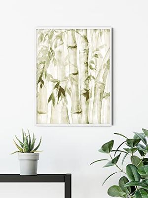 Komar Mural de bambú salvaje – Tamaño: 30 x 40 cm – Póster, impresión artística, decoración de salón o dormitorio (sin marco)