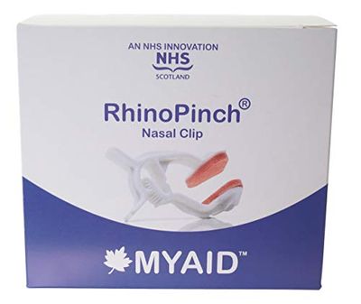 MYAID RhinoPinch Nasal/Nose Clips, First Aid for Nose Bleeds (Epistaxis) - Carton of 30