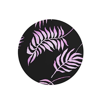 Questo Casa, Round Digital Printed Mouse Pad, Non-Slip Base, for Office and Home, Diameter:22cm