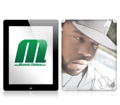 MusicSkins Beschermfolie voor iPad 2, motief Dwele Sketches Of A Man