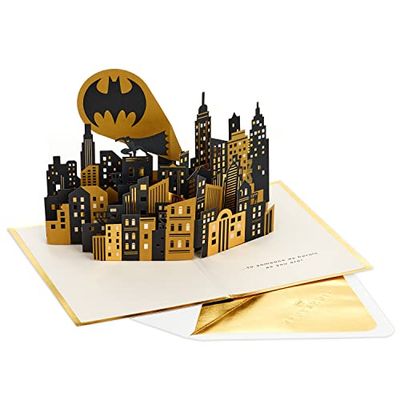 Hallmark Handtekening Papier Wonder Batman Pop Up Verjaardagskaart, Vaderdag Kaart (Epic Day)