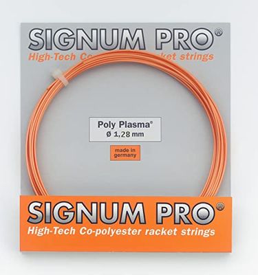 Signum Pro Polyplasma, Cadena de recorte para tenis, Naranja, 1,28 mm x 12 m