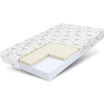 FDM Dream Dumbo Matelas en Mousse à Froid, pour Enfant, 90 x 180 cm, Hauteur 11 cm, dureté H2 H3, certifié Öko-Tex Convient aux Personnes allergiques, Housse Lavable en Latex