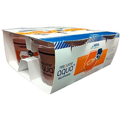RESOURCE AQUA+ GELIF NARANJA S/A 4X125G