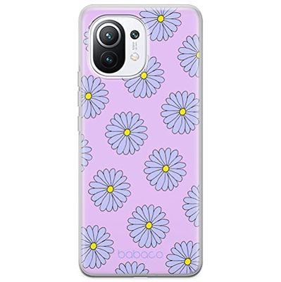 ERT GROUP etui na telefon Xiaomi 11, case oryginalny i oficjalnie licencjonowany przez Babaco, wzór Kwiaty 021, optymalnie dopasowane, plecki z TPU