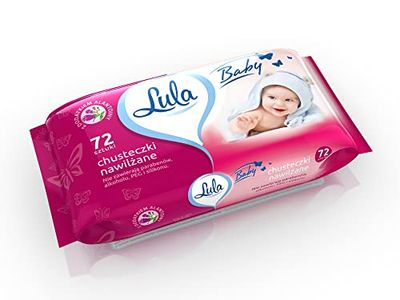 LULA Chusteczki nawilżane z ALANTOINĄ 72szt
